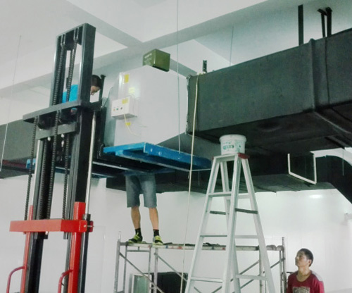 通辽送风主管道杀菌消毒装置